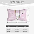 thumbnail image 6 of Bixox Aerial Yoga for Unicorn Printed Pillow Protector,Super Soft Ideal for Home,Guests,Rentals - 20"x30", 6 of 8