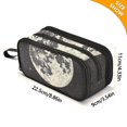 thumbnail image 4 of FORMRS Pencil Case with 3 Compartments Zipper Pouch, Elementary School Level and up, Beige Moon, 4 of 8