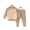 Mixed Lion Coffee, variant on Esaierr Toddler Newborn Boys Girls 2Pcs Autumn Winter Underwear Set Baby Long Sleeve Cardigan Sleep Top Elastic Pants Baby Sports Casual Therma Pjs 2 Piece Outfits for 3M-24M