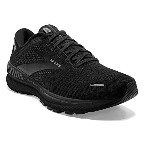 Brooks Women's Adrenaline GTS 22 Supportive Running Shoe - Black/Ebony -  Size 8