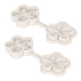 thumbnail image 2 of Chocolate Molds, Silicone Fondant  Flower Style 2 Pieces Easy Release   For Cake Making, 2 of 8