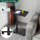 thumbnail image 4 of Mesa auxiliar C Table, altura ajustable, bandeja de TV giratoria de 360°, negra, 4 of 6