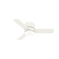 thumbnail image 1 of Ventilador de techo Hunter Minimus 44" LED Blanco con Control Remoto, 1 of 9
