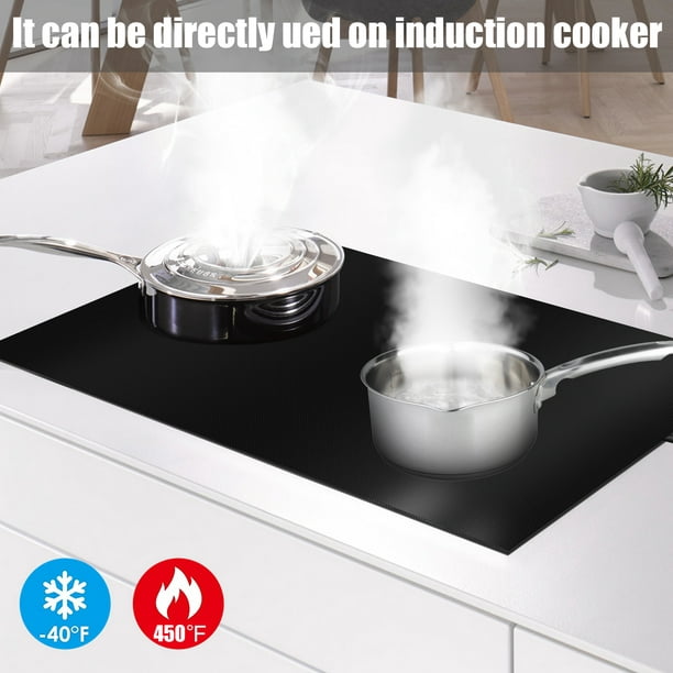 Large Silicone Countertop Protector 25  Induction stove, Toaster oven,  Food grade silicone