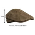 thumbnail image 7 of Retro British Men Women Newsboy Hat Women Caps Cabbie Hat Coffee, 7 of 7