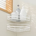 thumbnail image 4 of Room Corner Wall Mounted Storage Holder Multi Purpose Storage Rack for Kitchen Bathroom Entryway, 4 of 10