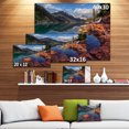 thumbnail image 3 of Clear Lake with Distant Mountains - Extra Large Landscape Canvas Art Print, 3 of 4
