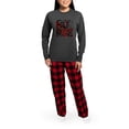 thumbnail image 4 of CafePress - Spooky Halloween Nurse - Women's Long Sleeve Charcoal Gray Pajamas, 4 of 7