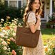 thumbnail image 1 of Women's Crossbody Bag Casual Waterproof Nylon Bag Solid Color Large Tote Shoulder Bag Large Capacity Daily Bag, 1 of 6