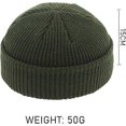 thumbnail image 2 of KAIYANG gorro verde, gorro de pescador, gorro retro, adecuado para pescadores, trabajadores, ropa de moda, 2 of 5
