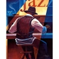 thumbnail image 3 of Mallett, Keith 20x24 Black Modern Framed Museum Art Print Titled - Ragtime, 3 of 5