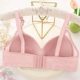 thumbnail image 5 of Bigersell Women Push up Bra Discouts Women's Bra Soild Wire Underwear Bra Everyday Comfortable Breathable Bra Underwear Balconette Bra Style F-614 Pinks XL, 5 of 5