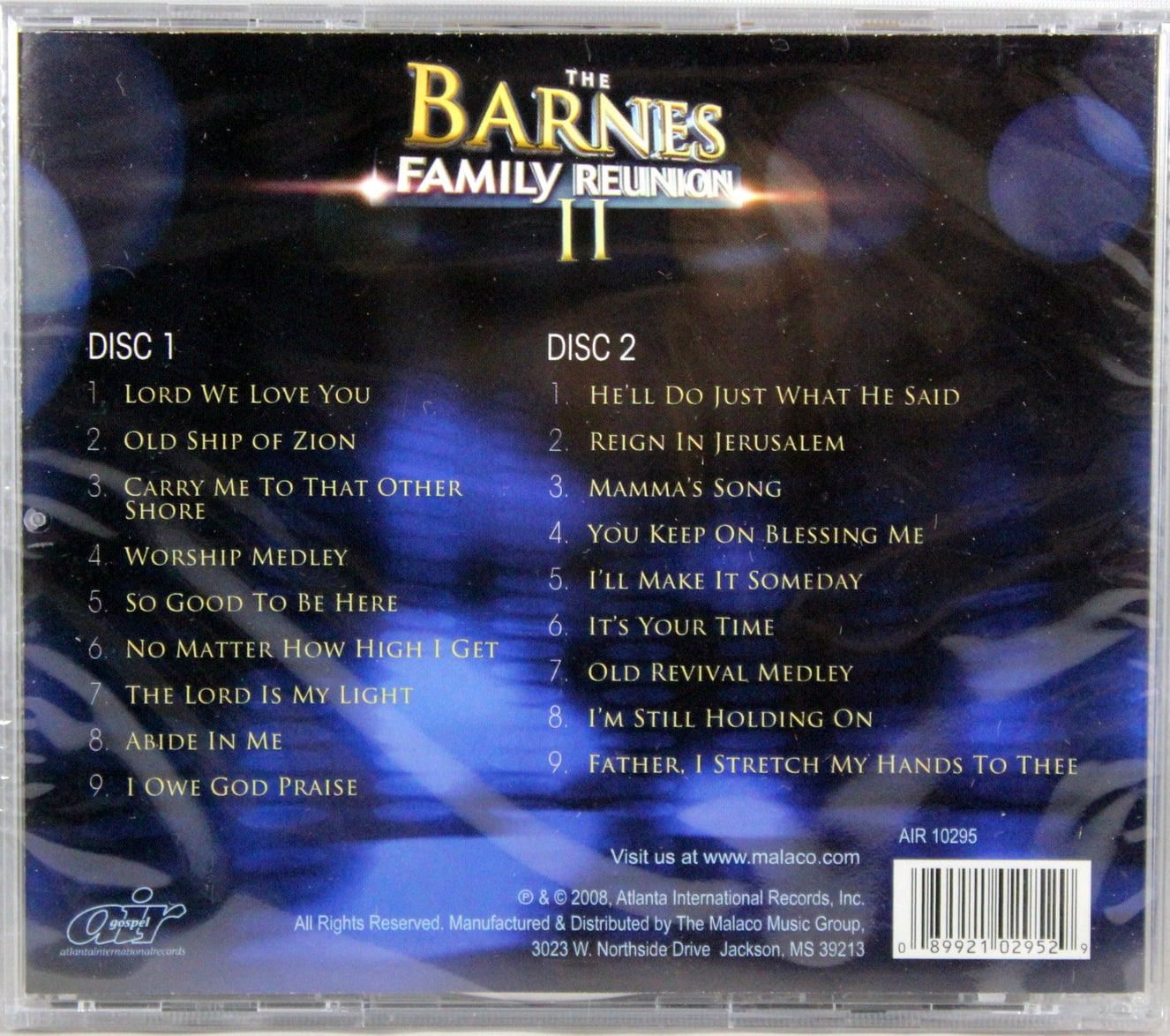 Barnes Family Reunion Vol Ii Walmart Com