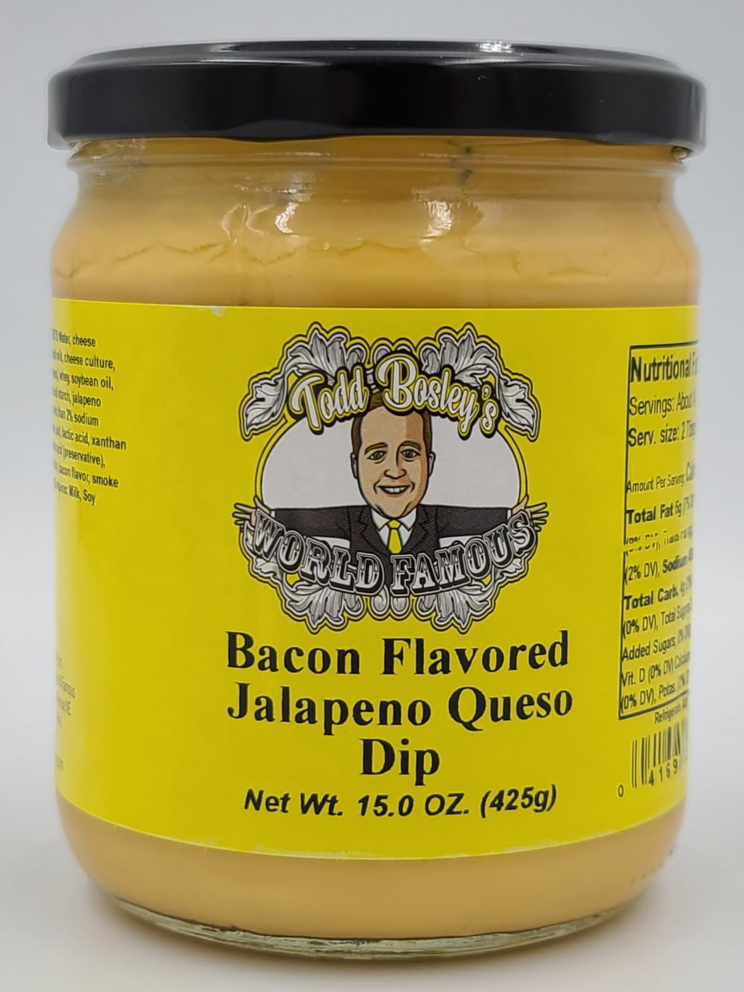 Todd Bosley's World Famous Bacon Flavored Jalapeno Queso Dip