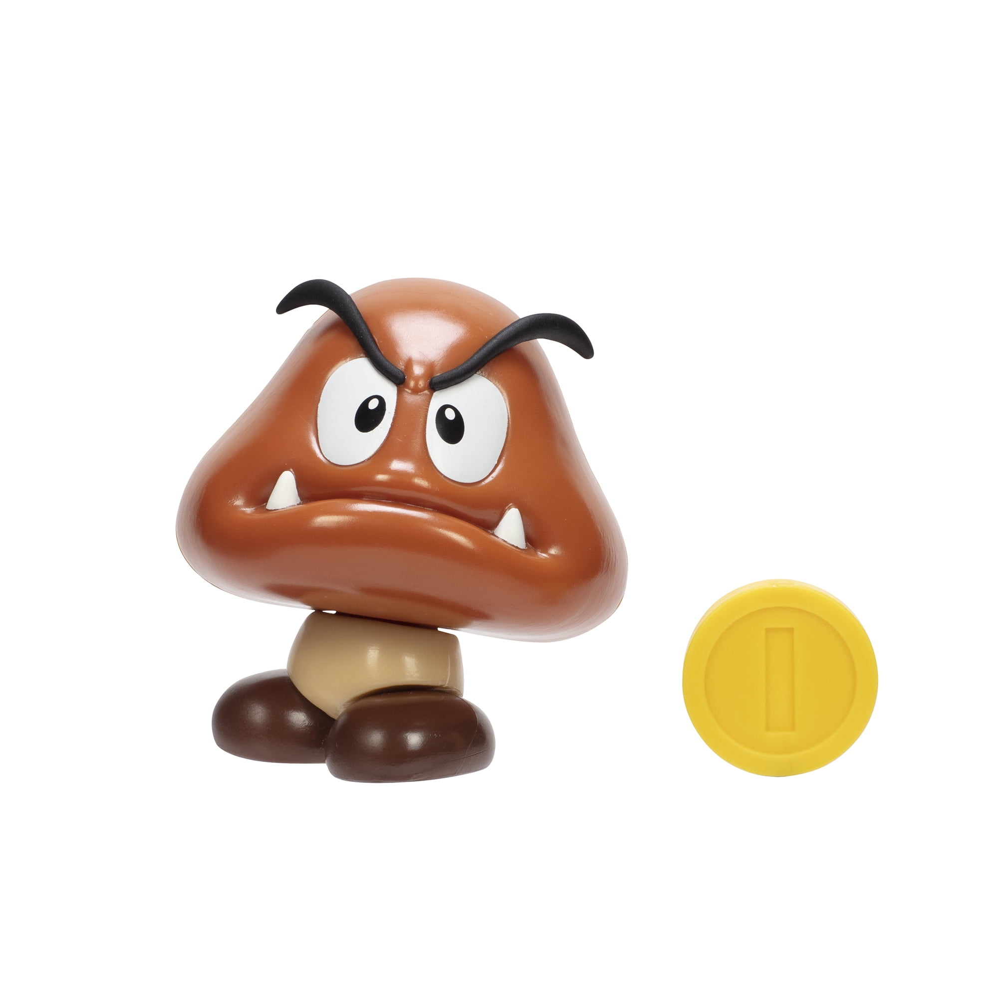 Super Mario Bros Collectible Child Action Figures, Plastic Brown, 9.00 x 2.00 x 4.00 Inches, 0.24 lb