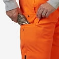 thumbnail image 6 of Mossy Oak Blaze Orange Men's Insulated Hunting Bib Overalls, up to Size 3XL, Adult, 6 of 6