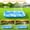 Blue, variant on Inflatable Tanning Pool Lounger Float with Sprinkler, 77" x 48" Pool Floats Adult with Pillow, 6 in 1 Suntan Tub Raft Floatie with Drink Holder Sunbathing Water Lounge