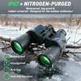 thumbnail image 6 of BFVV 7x50 HD Binoculars for Adults, Nitrogen-filled versionWaterproof & Fogproof& Easy Focus, for Bird Watching, Hunting, Travel & Gazing Sports & Concerts Ideal for Hiking, Camping, and Boating, 6 of 11