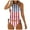 Beige, variant on Swimsuit for Women 2024 Tankini Swimsuit for Women 4th July Independence Day American Flag Print Plus Size Crisscross Back Swimskirt Two Piece Swim Bathing Suit White,M