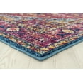 thumbnail image 3 of United Weavers Caledonia Zuri Farmhouse Medallion Area Rug, Magenta, 7'10" x 10'6", 3 of 5
