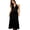 Black, variant on LMLYSoH Women's Satin Dress Halter Neck Sleeveless Lace Patchwork Floor Length Dress for Vacation Evening Party