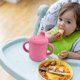 thumbnail image 5 of Vaso de silicona para bebés, vaso de aprendizaje para refrigerios con pajita, vaso de entrenamiento para evitar caídas, vaso de agua, 5 of 5