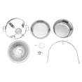 thumbnail image 6 of Chafing Dishes for Buffet Set, Silver 4.5L/4.76Qt Round Stainless Steel Buffet Warmers Desktop Mount Warming Tray for Hotels, Buffets, Restaurants, Family Gatherings, Dormitories (, 6 of 7