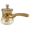 thumbnail image 4 of Cafetera, jarra calentadora de leche con mantequilla, fácil de limpiar para cocinas de inducción, regalo con 550 ml, 4 of 8