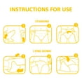thumbnail image 3 of Littleforbig Washable Adjustable Adult Pocket Nappy Cover Reusable Waterproof Cloth I Choose You Adult Diaper Wrap Cover One Size, 3 of 6