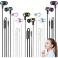 thumbnail image 1 of wonima11 Earbuds Wired with Microphone, 5 Pack Wired Headphones with Powerful Heavy Bass, High Definition, Earphones 3.5mm Jack, 1 of 1