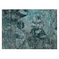 thumbnail image 2 of Addison Rugs Chantille Indoor/Outdoor Transitional Organic Teal Washable Rectangle Rug, 1'8" x 2'6", 2 of 6