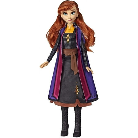Disney Frozen Anna Autumn Swirling Adventure Fashion Doll That Lights Up Inspired by The Frozen 2 Movie Toy for Kids 3 Years Old Up
