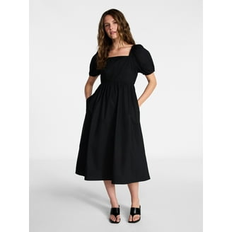 English Factory womens Ric Rac Midi Dress, m, Blue - Walmart.com