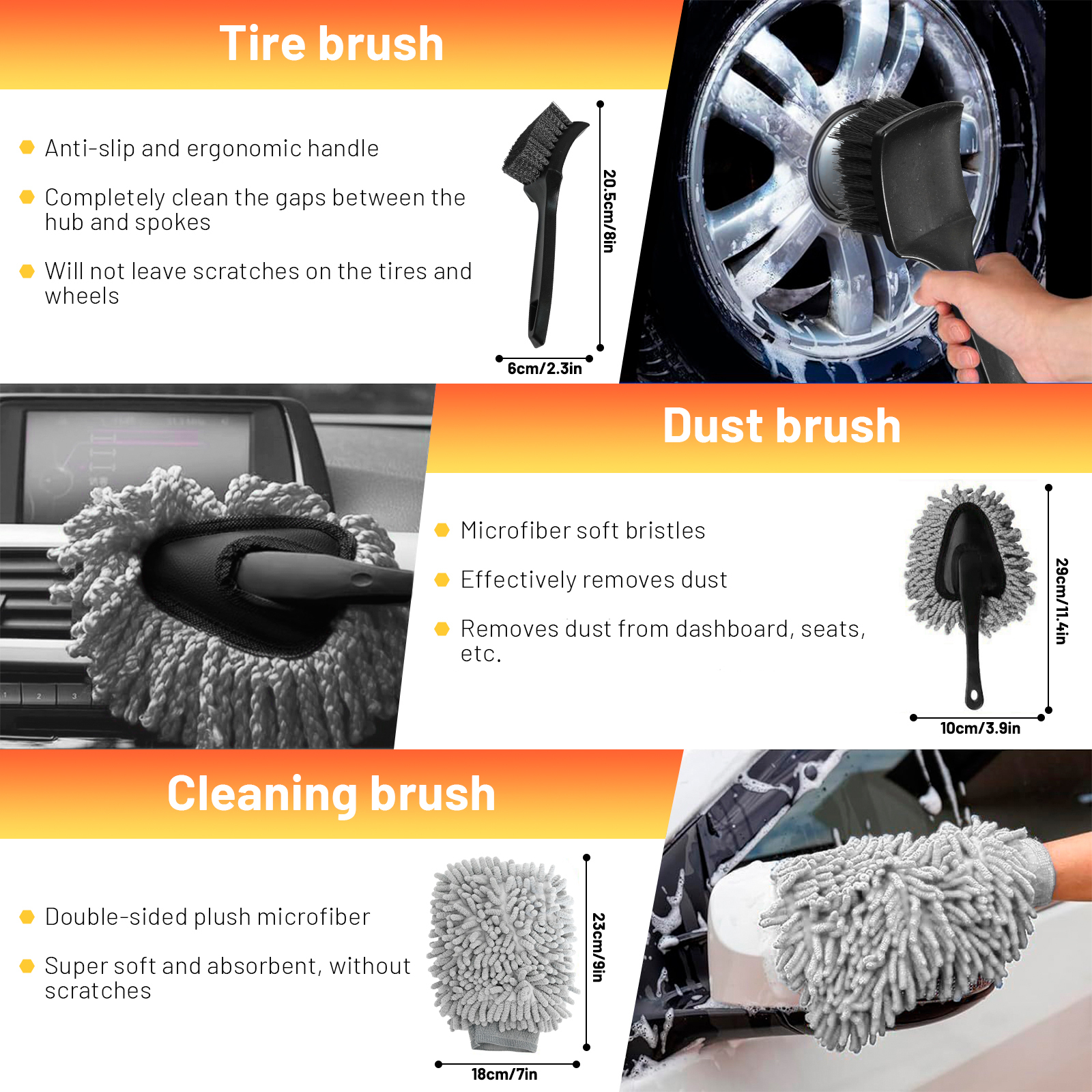 Blina 28 Pc Car Cleaning Tools Detailing Kit photo 4