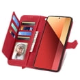 thumbnail image 6 of ETFAST Wallet Multi Card Slot Flip Zipper Leather Case For Redmi 13C 12C 11A 10 C 10A 9A 9C 9i Redmi 12 A1 Plus 11Prime A1 A2 A3 Turbo3 Leather Phone case, 6 of 9