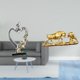thumbnail image 2 of Estatua romántica de pareja de y toros, escultura animal moderna de Feng Shui para dormitorio, boda, estantería, armario, decoración del hogar, r, 2 of 8