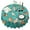 Cartoon Shiba Inu, variant on Dachshunds and Pioneer Flower Round Tablecloth 60"x60",Wrinkle Wipeable Table Cloth for Kitchen Dining Room Picnic Patio Party