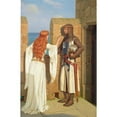 thumbnail image 3 of Edmund Blair Leighton 13x18 Black Modern Framed Museum Art Print Titled - The Shadow, 3 of 5