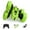 Green, variant on Gqtwoy 2.4G Mini Double-sided Stunt Car, Remote Control Car, 360 Degrees Rotating Drifting Climbing Car, Ideal for Indoor and Outdoor Racing, Great Gift for Ages 6+