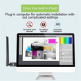 600Mbps USB WiFi Bluetooth 5.0 Adapter 2.4G 5GHz WiFi Antenna Dual