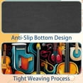 thumbnail image 4 of Musical Instrument Square Mouse Pad, 8.3x9.8 Inch, Non-Slip Rubber Bottom, Printed Desk Mat for Office and Gaming, 4 of 6