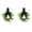 Green, variant on 1 Pack 10.6in Norfolk Christmas Mini Wreath with Red Velvet Bow & Ribbon, Farmhouse Festive Hanging Decor for Cabinet, Door, Window, Table & Holiday Decoration