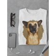 thumbnail image 3 of Watercolor Chinook Dog T-Shirt Men -Image by Shutterstock, Male Large, 3 of 4