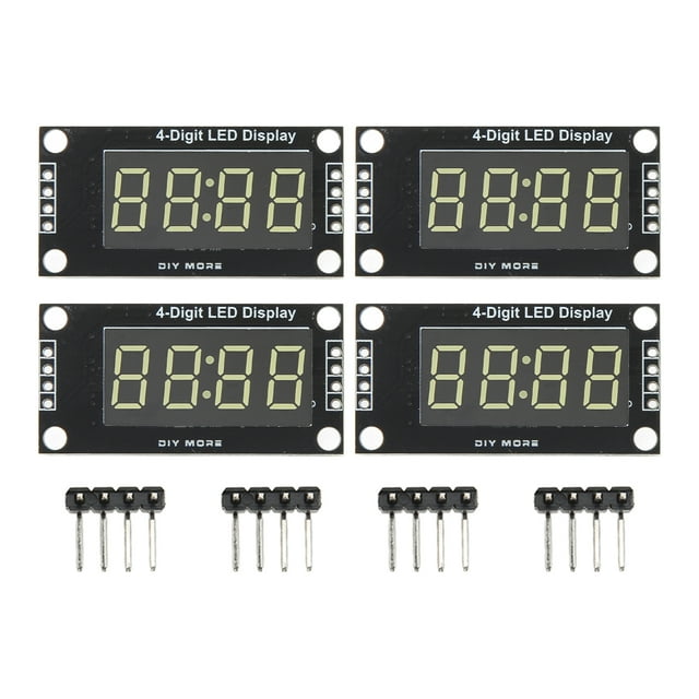 Digital Tube Display Module, LED Display Board 0.36in For Machine White MRA110F
