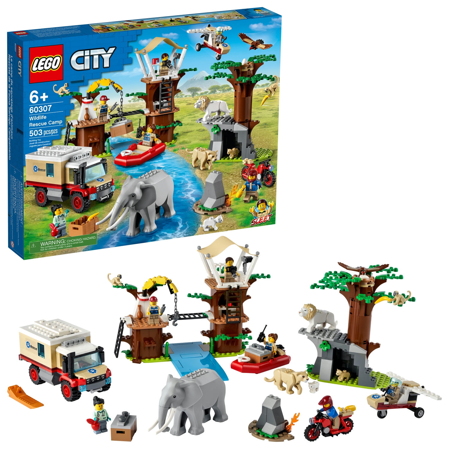 LEGO City ATV di soccorso animale 60300