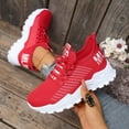 thumbnail image 5 of Willtoo Women's Breathable Walking Running Shoes Casual Lace Up Tennis Sneakers Non Slip Work Sport Athletic Orthopedic Shoes, 5 of 6