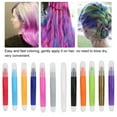 thumbnail image 1 of Tool 12pcs Portable Temporary Hair Dyeing Crayon Hair Coloring Pen Styling Tool Set, 1 of 8