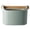 Green, variant on RZDLIZJ 7.48x5.2in Coffee Grounds Storage Bin with Airtight Lid,Countertop Small Trash Can,Multi-Purpose Compost Bucket for Coffee Grounds,Food Scraps,Kitchen Counter and Home Organization