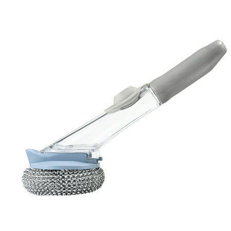 

Wweis Long Handle Cleaning Brush 2 In 1 No Leakage Sink Dispensing Home Kitchen clearance！