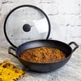 thumbnail image 3 of Meyer Cast Iron 30cm/4.7L Kadai with lid, 3 of 3
